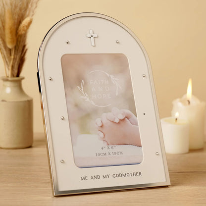 Faith & Hope Arch Frame 4'' x 6'' - Me & My Godmother