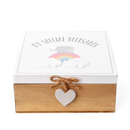 Petit Cheri Rainbow Keepsake Box "My Special Keepsakes"