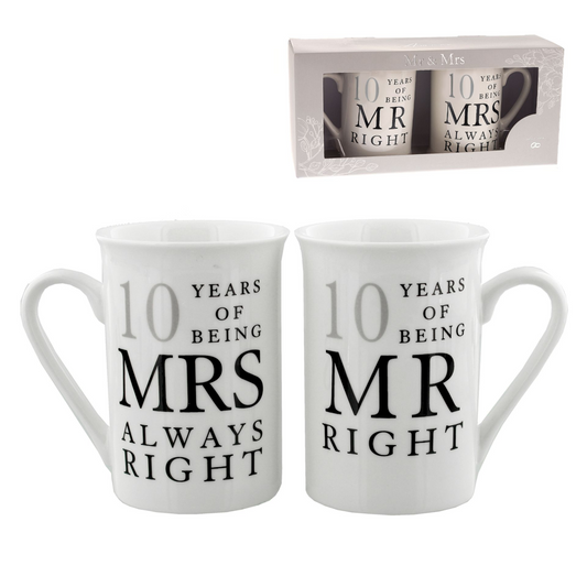 Amore Gift Set - 10 Years Of Mr Right/Mrs Always Right