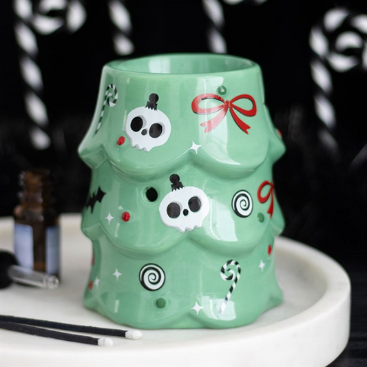 Creepy Christmas Tree Oil Burner and Wax Warmer