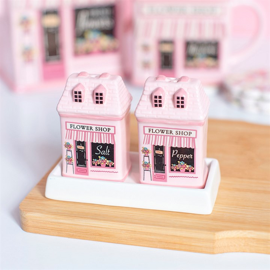 Flower Shop Salt and Pepper Shakers