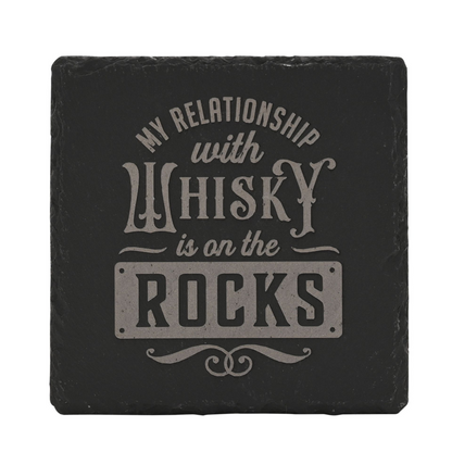 Harvey Makin Legend Slate Coaster - Rocks