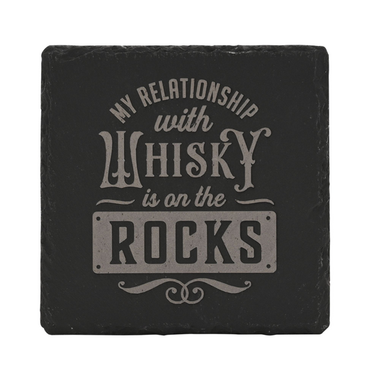 Harvey Makin Legend Slate Coaster - Rocks