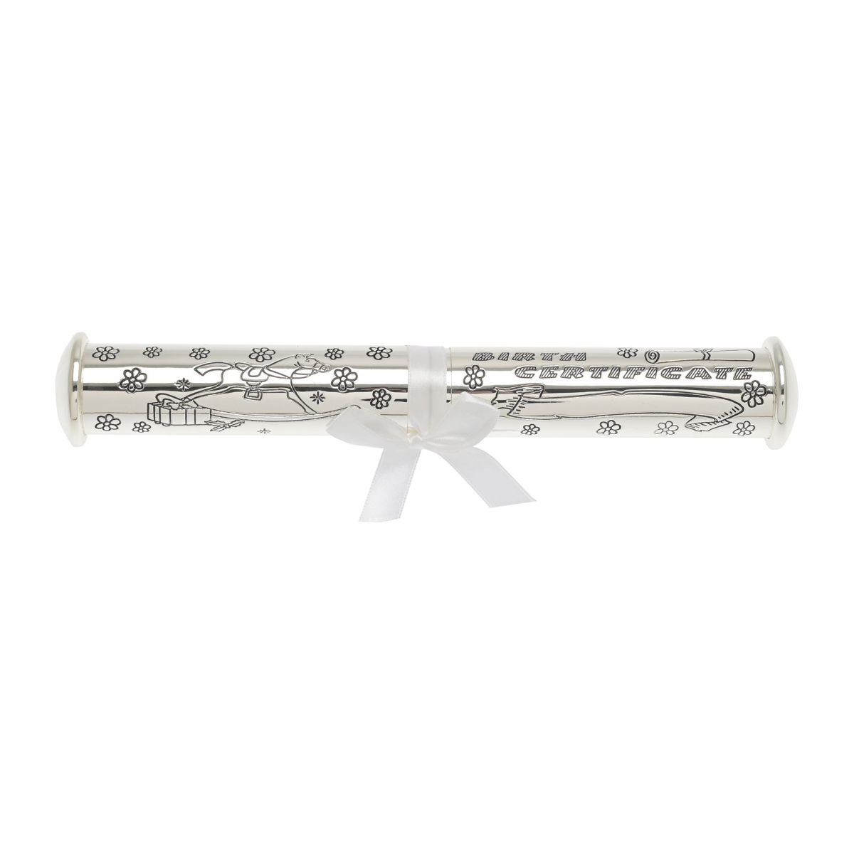 Silverplated Birth Certificate Holder