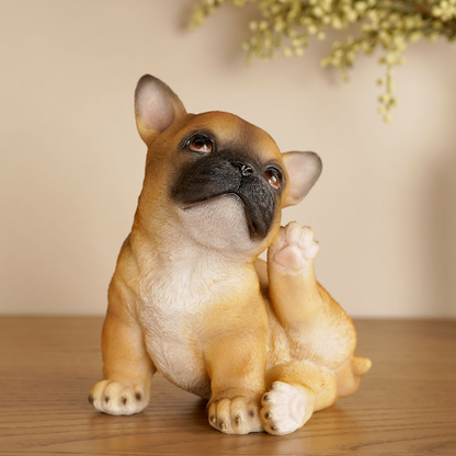 Best Of Breed Resin French Bulldog Puppy - 17cm