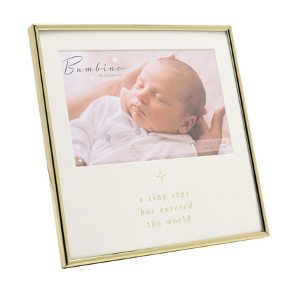 Bambino Gold Frame 6" x 4"  - A Tiny Miracle
