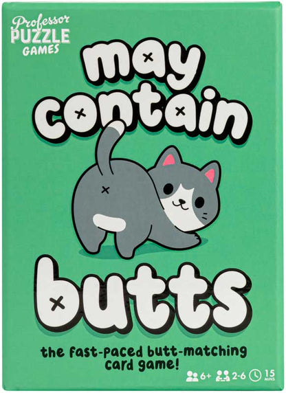 May Contain Butts - Hilarious Animal Matching Card Game for Kids & Families