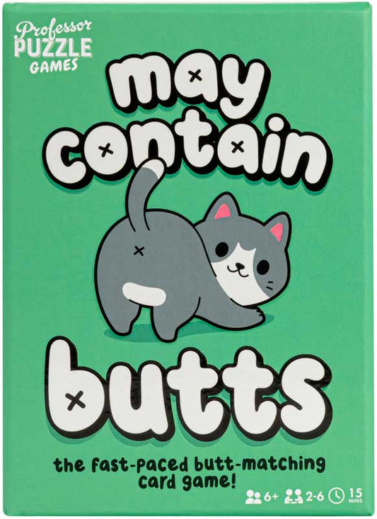 May Contain Butts - Hilarious Animal Matching Card Game for Kids & Families