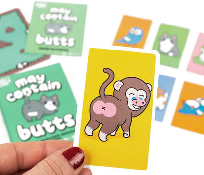 May Contain Butts - Hilarious Animal Matching Card Game for Kids & Families
