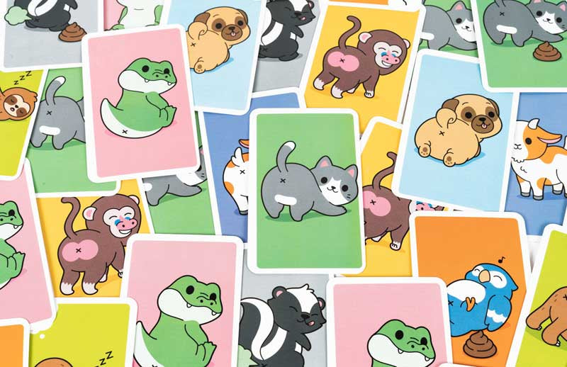 May Contain Butts - Hilarious Animal Matching Card Game for Kids & Families