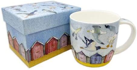Flying SEABIRDS Bone China Mug with Gift Box