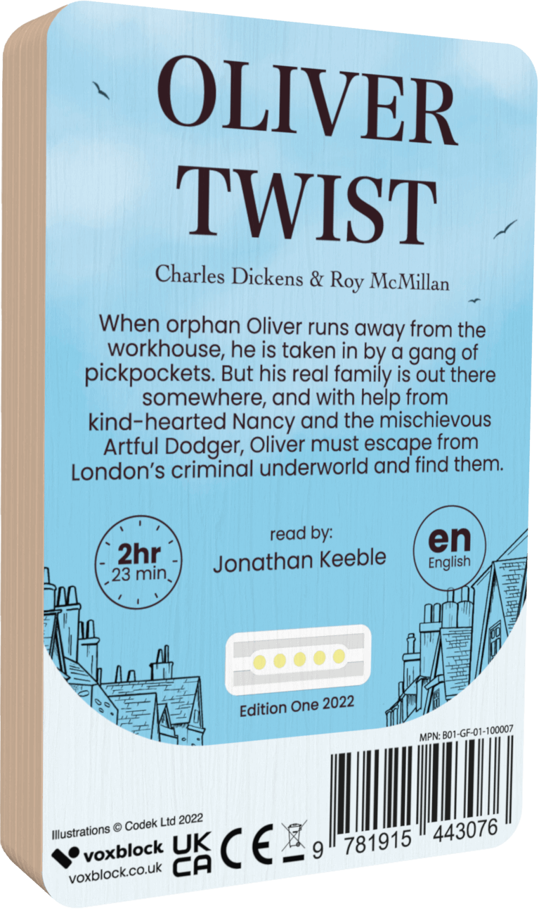 Oliver Twist: Retold for Younger Listeners (Audiobook)