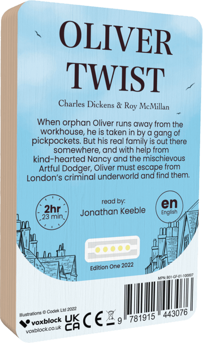 Oliver Twist: Retold for Younger Listeners (Audiobook)