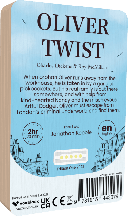 Oliver Twist: Retold for Younger Listeners (Audiobook)