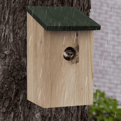 Wooden Bird Nesting Boxes x8