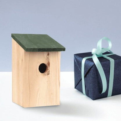 Wooden Bird Nesting Boxes x8