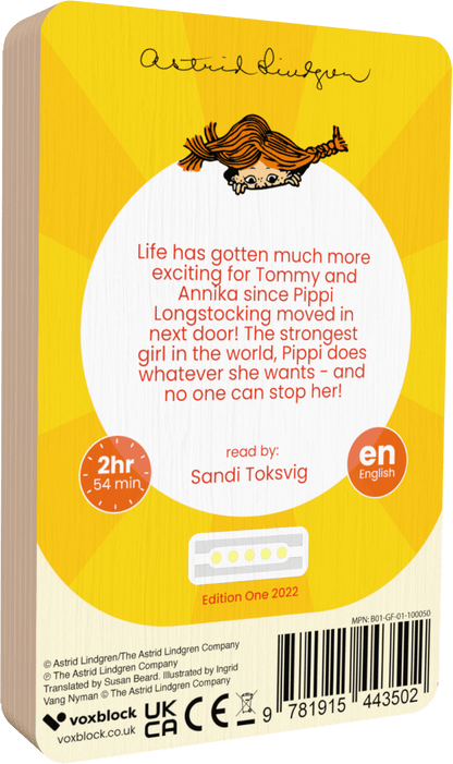 Pippi Longstocking (Audiobook)