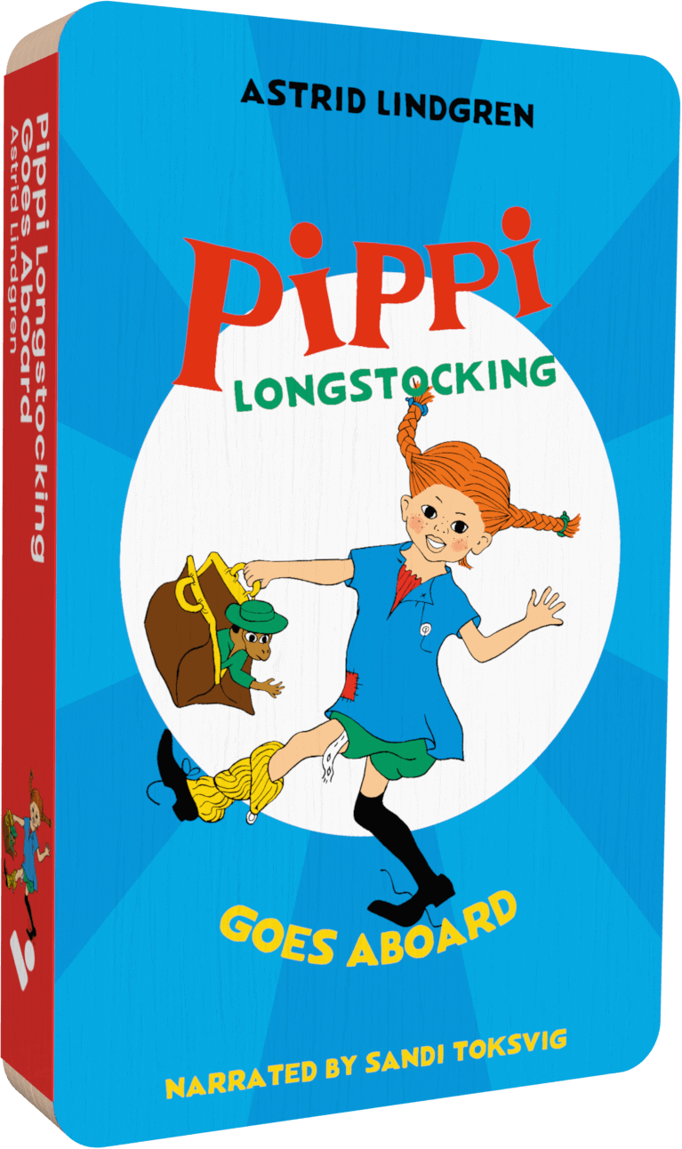 Pippi Longstocking Goes Aboard (Audiobook)