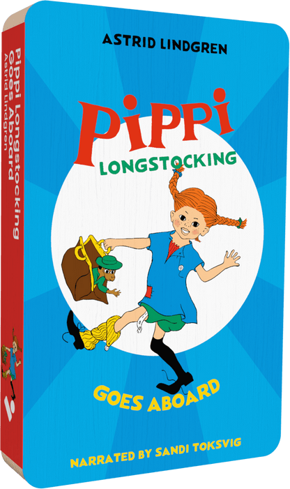 Pippi Longstocking Goes Aboard (Audiobook)