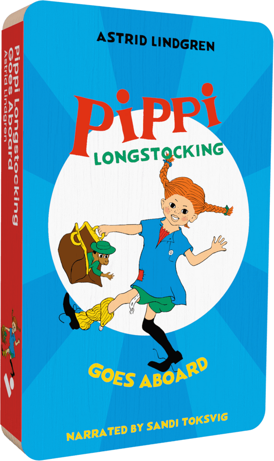 Pippi Longstocking Goes Aboard (Audiobook)