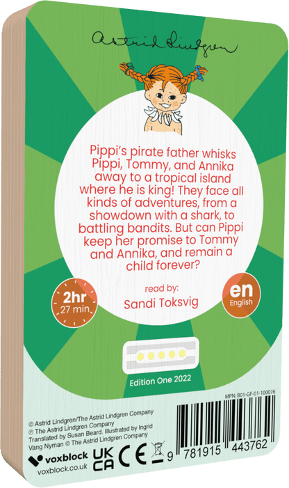 Pippi Longstocking in the South Seas (Audiobook)