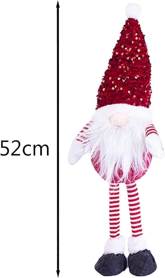 Christmas Glam Gonk Sparkle - Red Standing