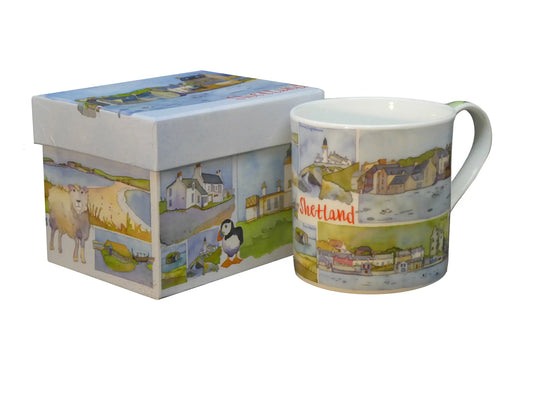 Emma Ball Shetland Bone China Mug in Gift Box
