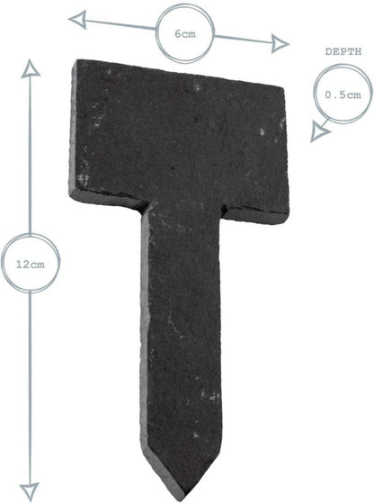 Slate Plant / Herb Marker - Set 12