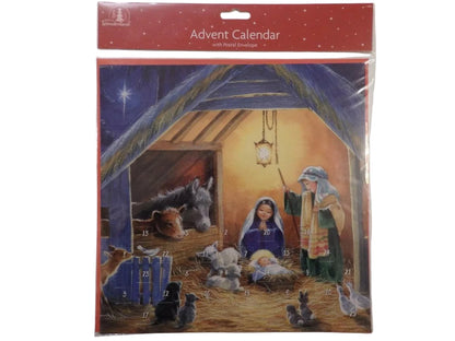 Christmas Advent Calendar - Nativity Scene