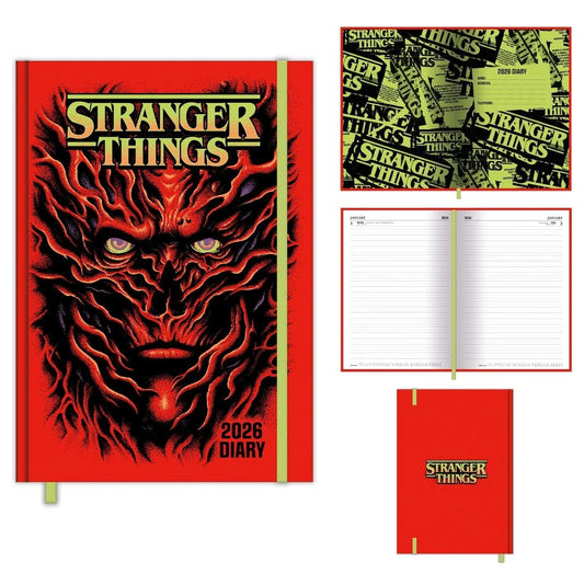 Stranger Things 2026 A5 Day A Page Diary