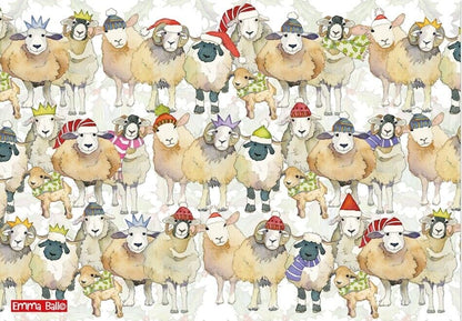 Emma Ball Christmas Sheep 1000 Piece Jigsaw Puzzle