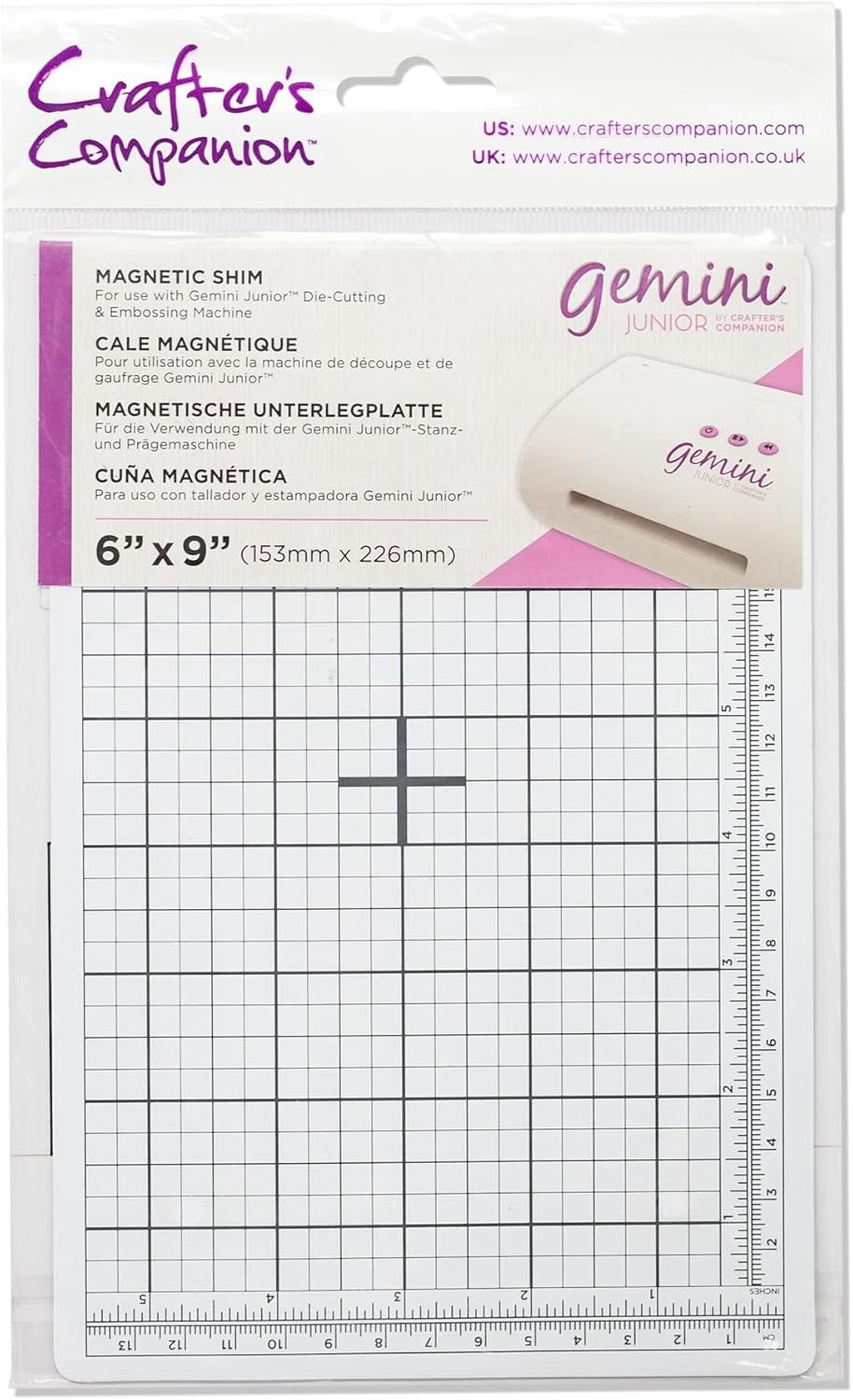 Flip & Rotate Magnetic Shim for Gemini Junior Die Cutting & Embossing Machine