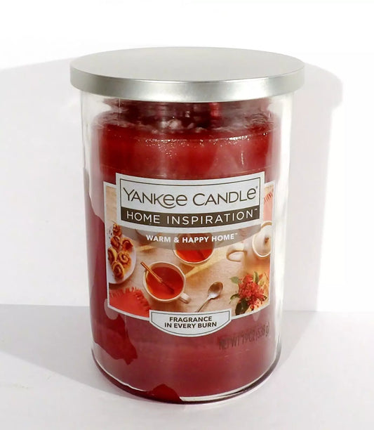 Yankee Candle Home Inspiration - Warm & Happy Home 19 oz NEW