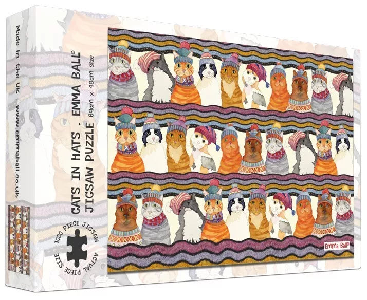 Emma Ball Woolly Bears 1000 Piece jigsaw Puzzle