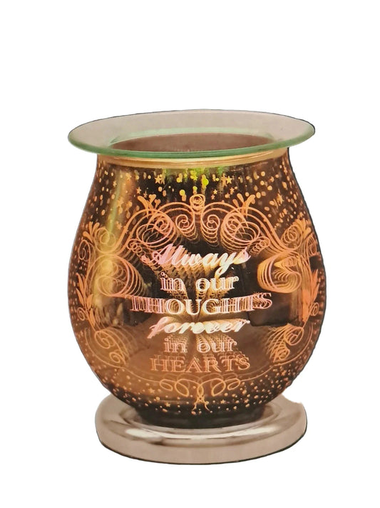 DESIRE AROMA IN OUR THOUGHTS 3D TOUCH LAMP ELECTRIC WAX MELT OIL BURNER