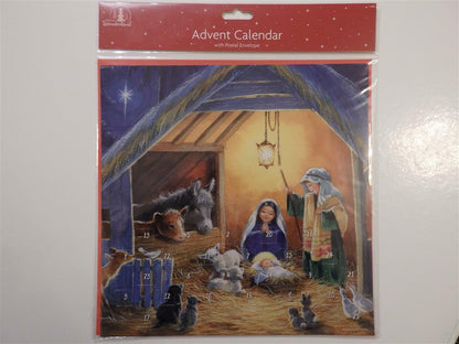 Christmas Advent Calendar - Nativity Scene