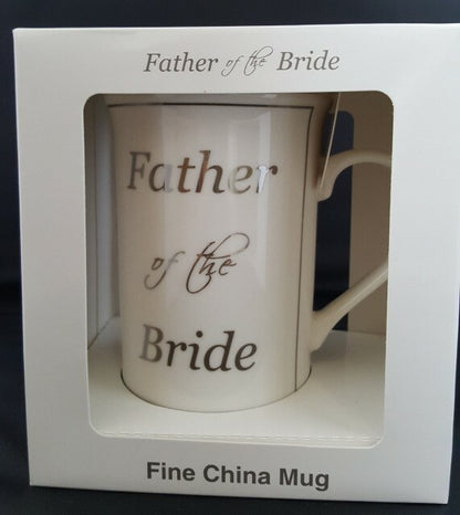 Father of The Bride Fine China Mug - Leonardo Collection Wedding Thank You Gift