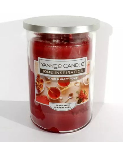 Yankee Candle Home Inspiration - Warm & Happy Home 19 oz NEW