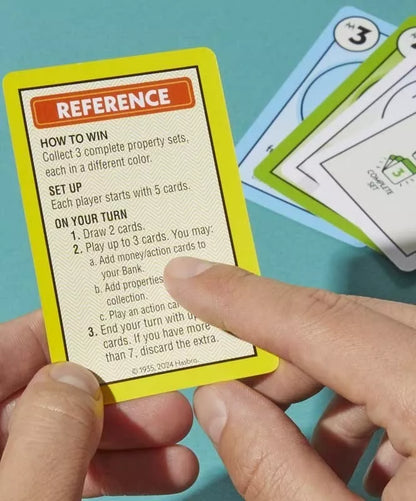 Monopoly Brand Monopoly Deal Family Card Game