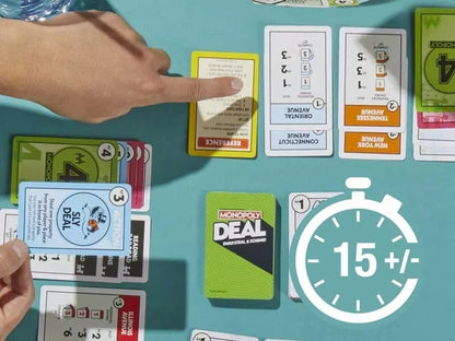 Monopoly Brand Monopoly Deal Family Card Game