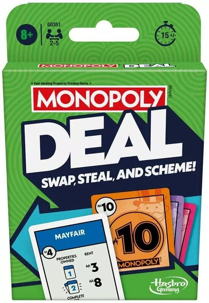 Monopoly Brand Monopoly Deal Family Card Game