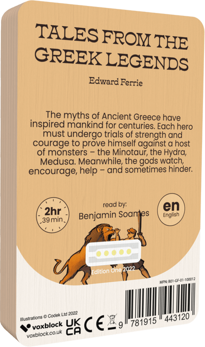 Tales from the Greek Legends (Audiobook)