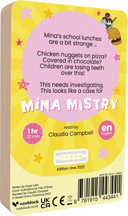 Mina Mistry Investigates: The Case of the Disgusting School Dinners (Audiobook)