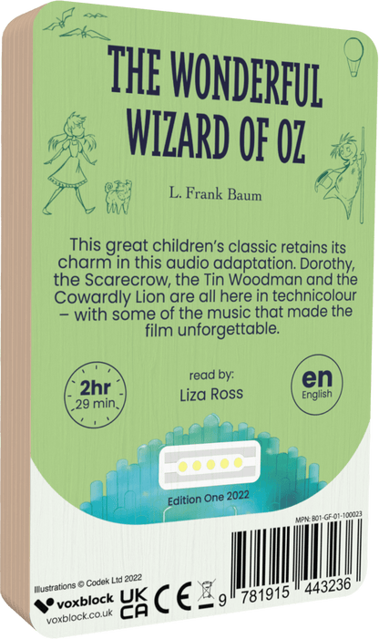 The Wonderful Wizard of Oz (Audiobook)