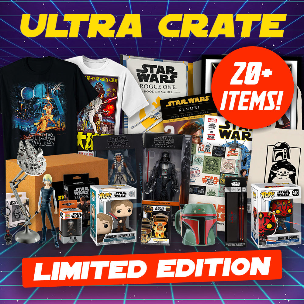 Geek and Gamer Gift Box - Figures, Artwork, Accessories & More!