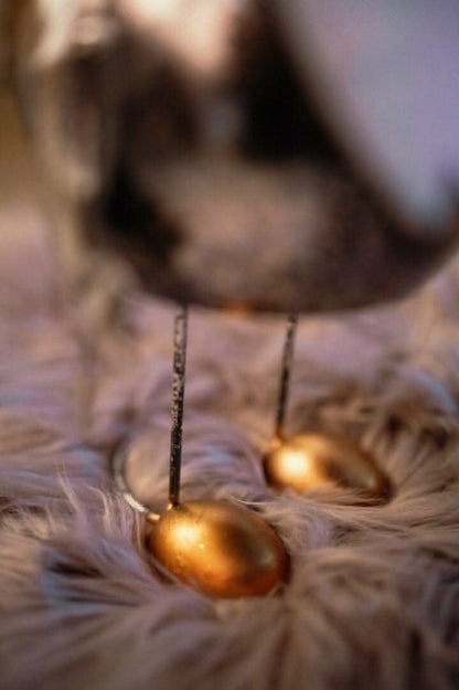 Christmas Silver Gilt Gonk Figurine