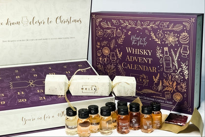 Whisky Advent Calendar - 25 Days. Whisky From Round the World. Includes Christmas Cracker & Online Videos